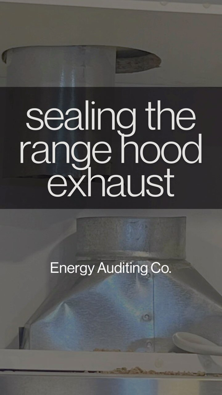 Proper sealing around hour range hood exhaust is one important step to ensure you pass your building thermal envelope test on the first try. For more tips or to schedule your testing in Clark County give us a call.