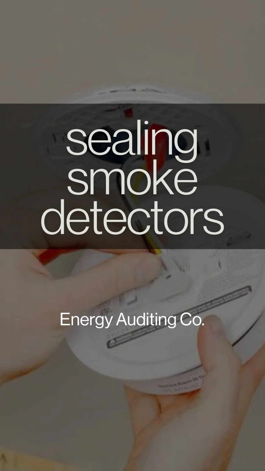 In this video, we explain how to properly seal smoke detectors to help your project pass the blower door test on the first try. This is a common issue in Clark County inspections. Following these tips can help general contractors avoid delays and sta