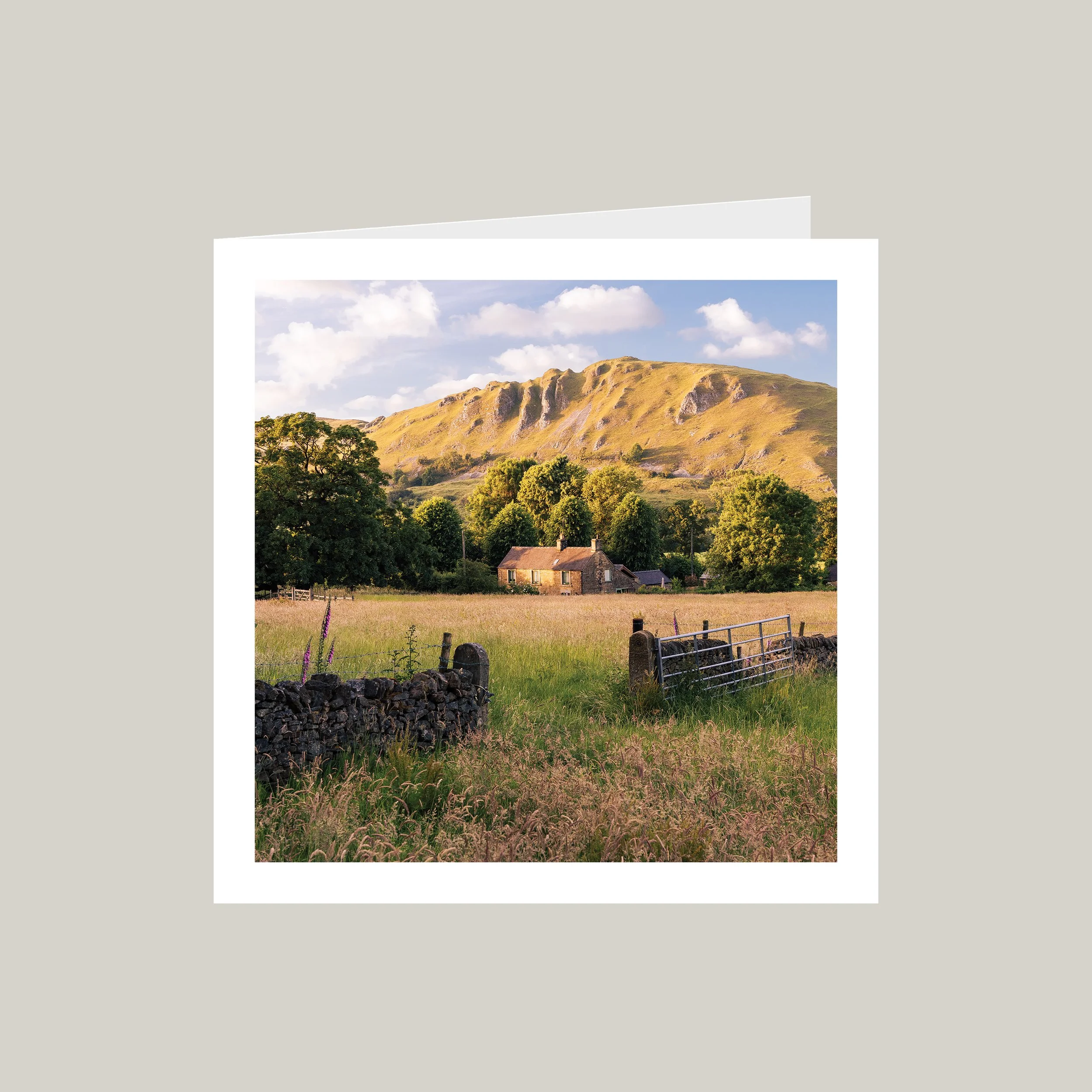No Place Like Chrome, Hollinsclough - Greetings Card.jpg