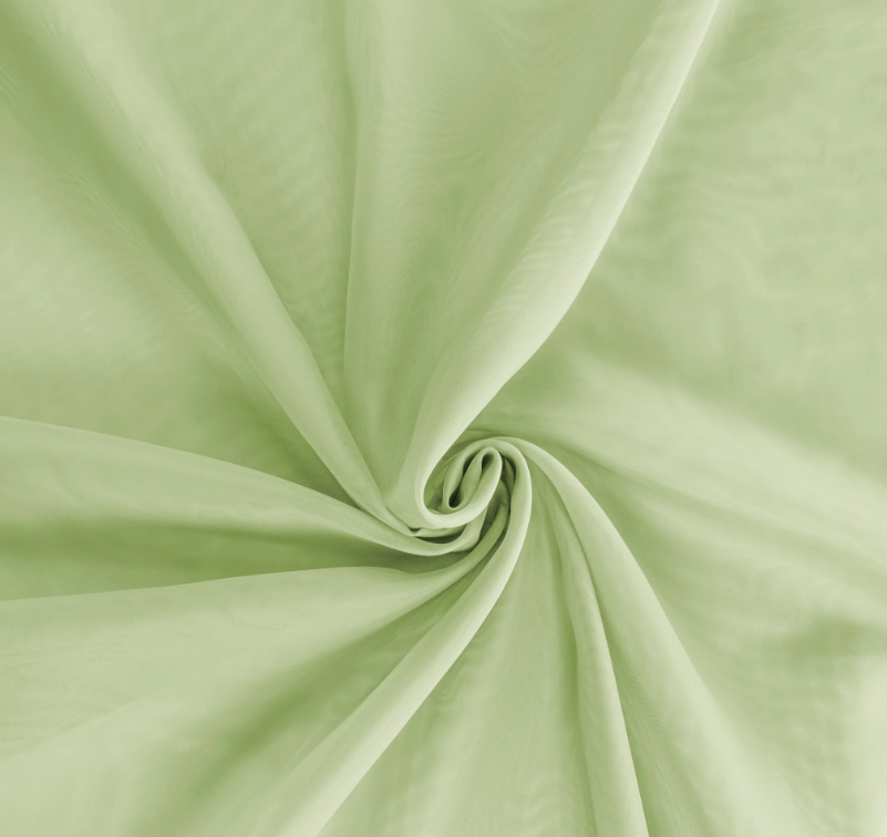 Sage Green Chiffon Drapping