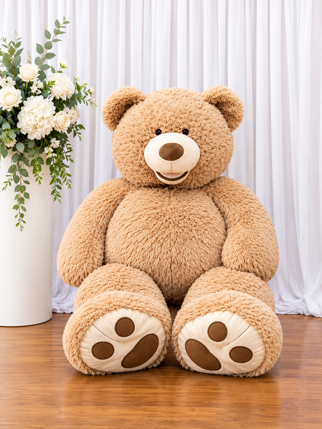 GIANT TEDDY BEAR RENTAL AW EVENT DECOR FOR BABY SHOWER YELLOW AND BLUE DECOR_ LANGLEY BC RENTAL DECOR.png