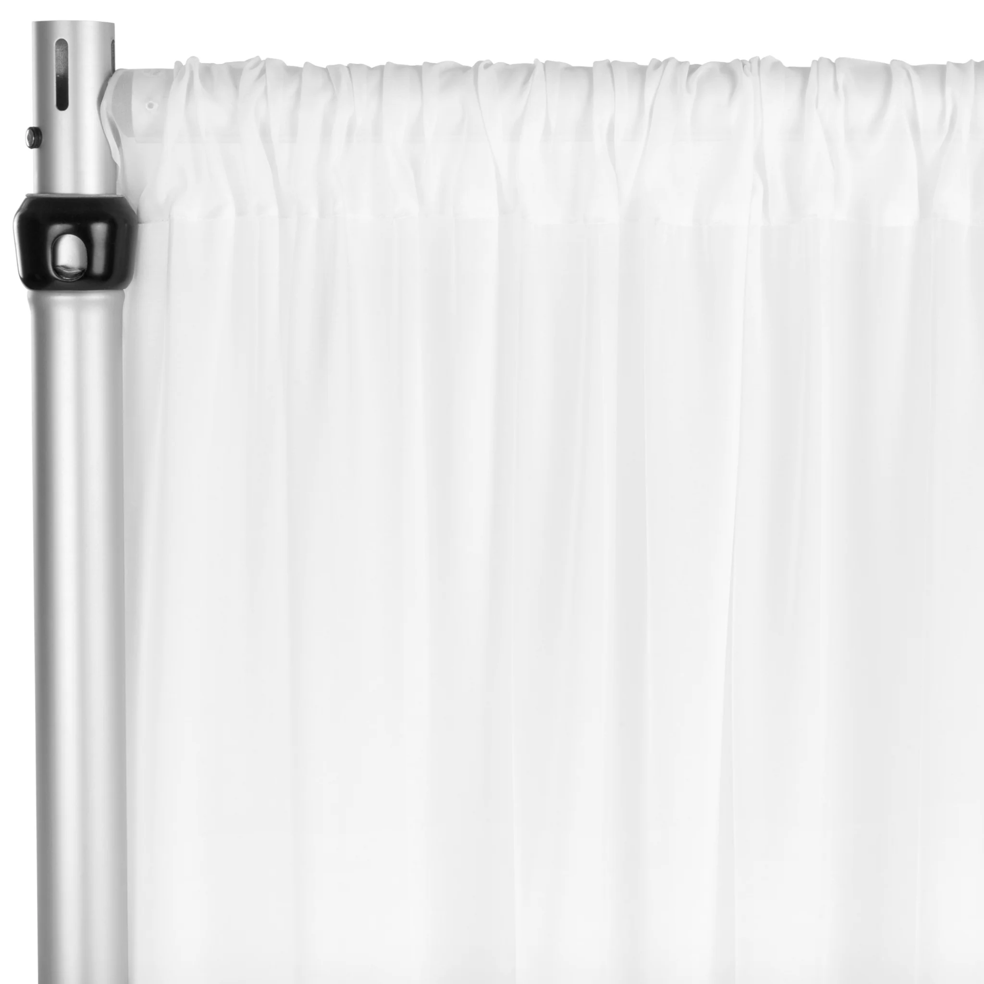 Chiffon White Drapes