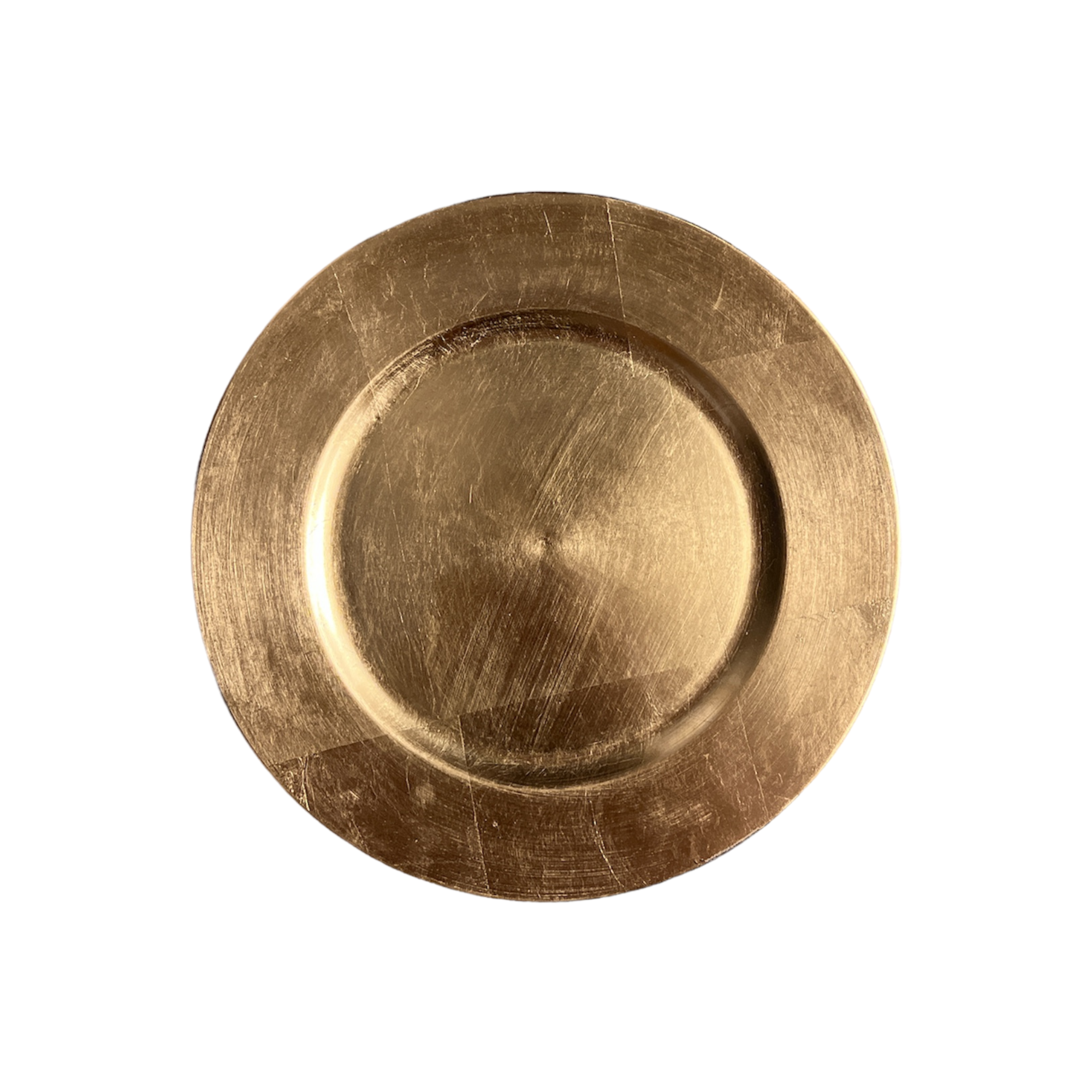 Charger Plate - Plain Gold
