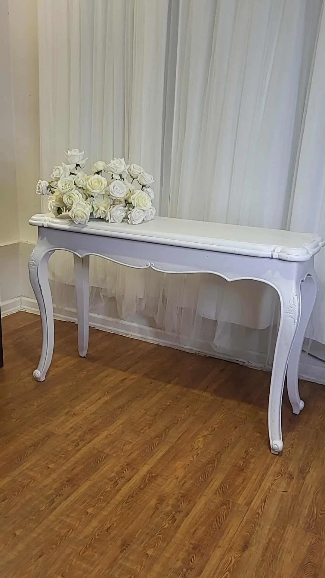 French Antique signing & Welcome Table