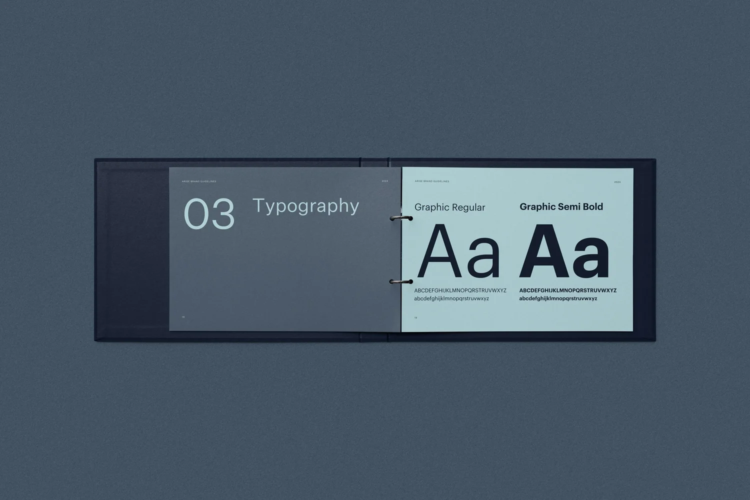 Arise brand book elements