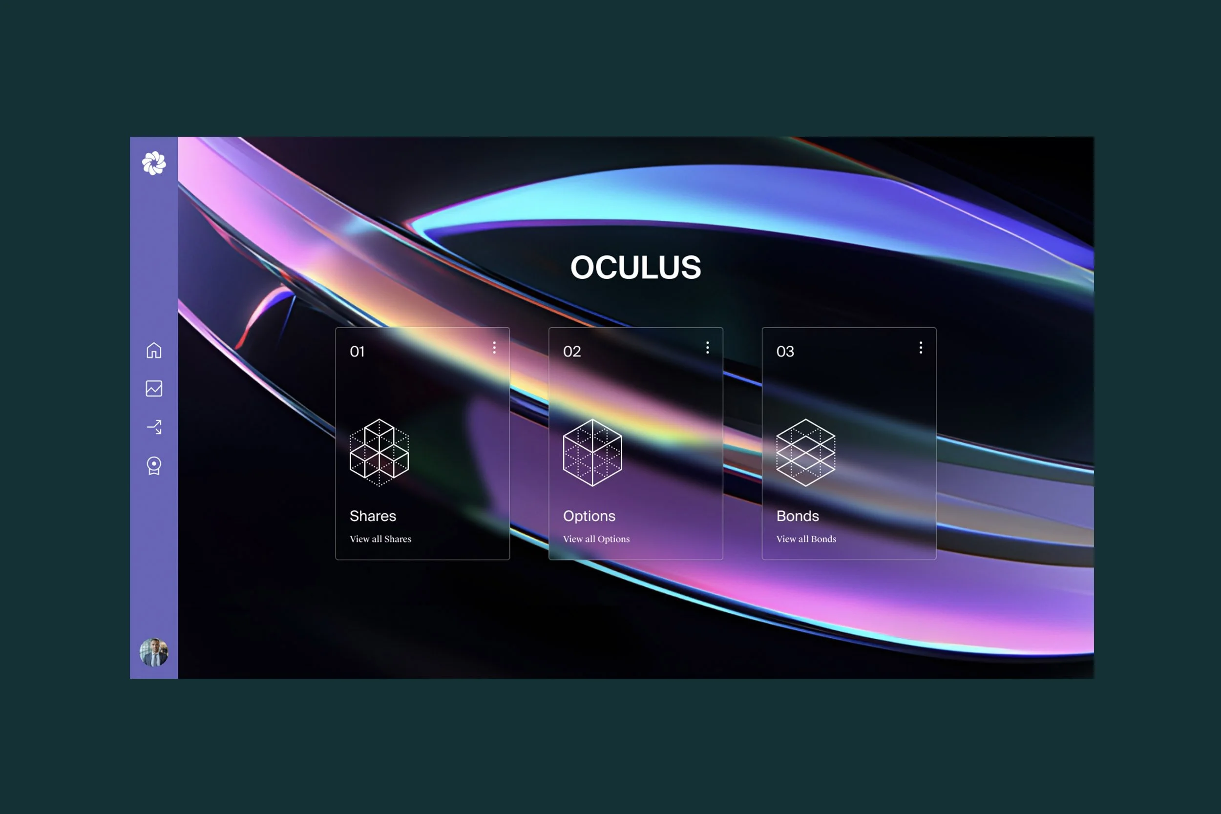 Oculus interface index view