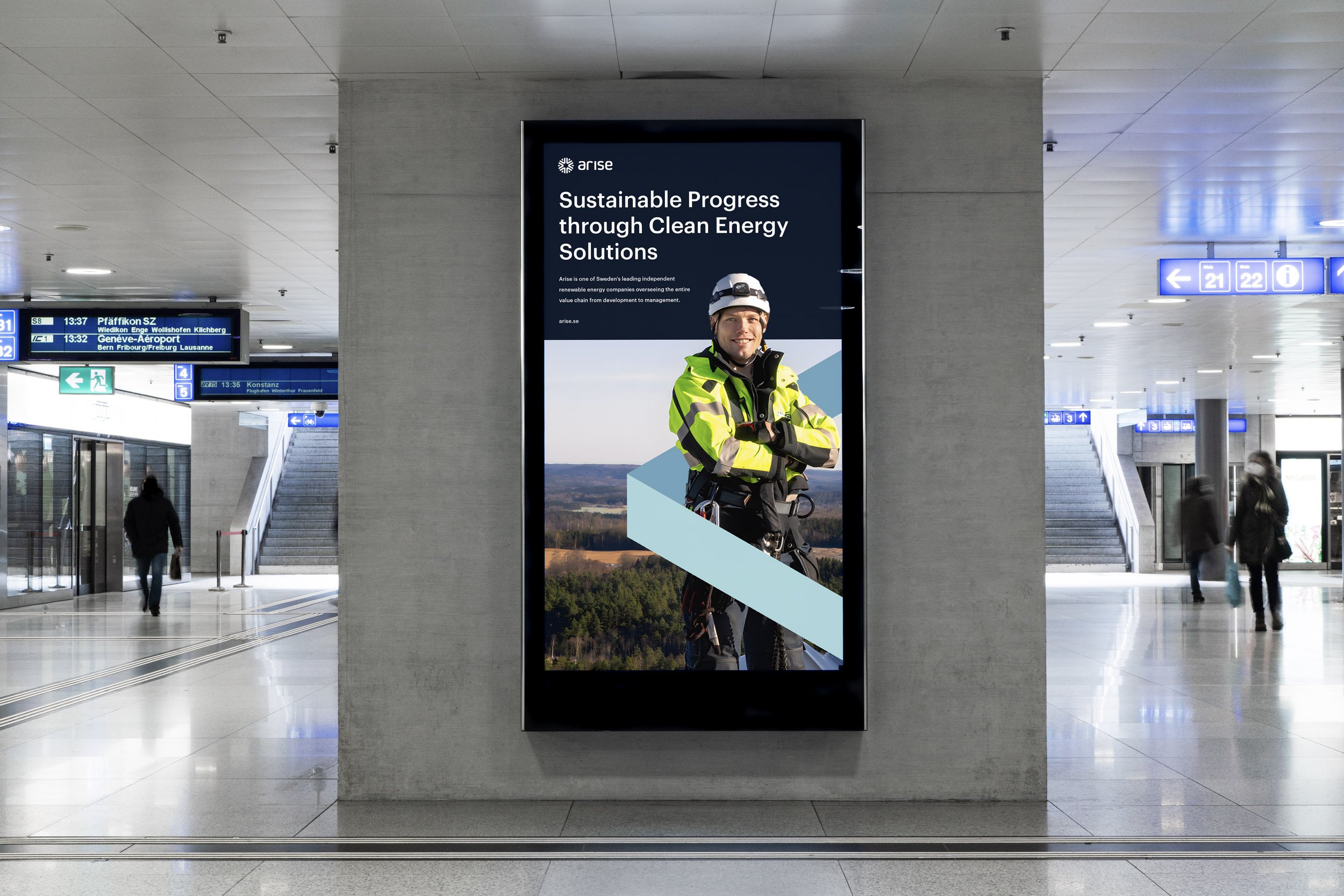 Arise out of home advertising
