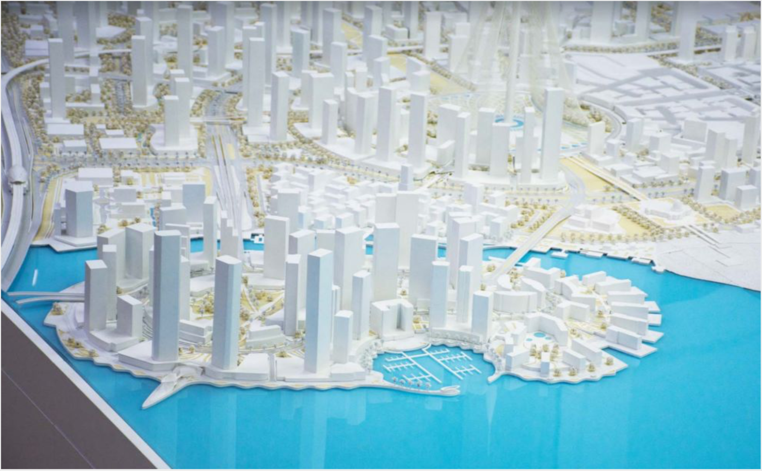 The Dubai Creek Harbour development plan