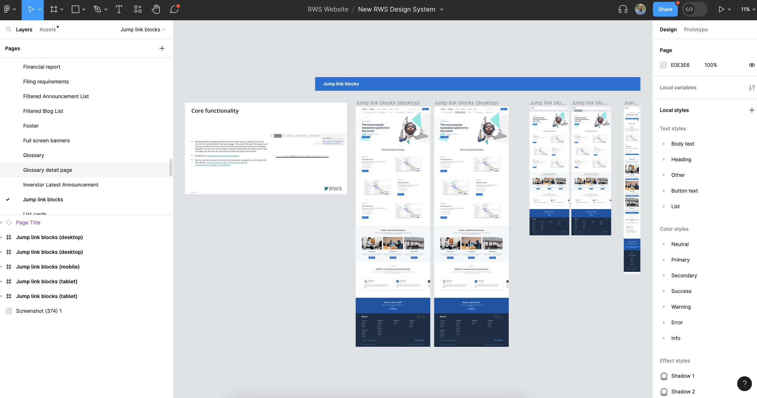 The atomic design system applied across channels