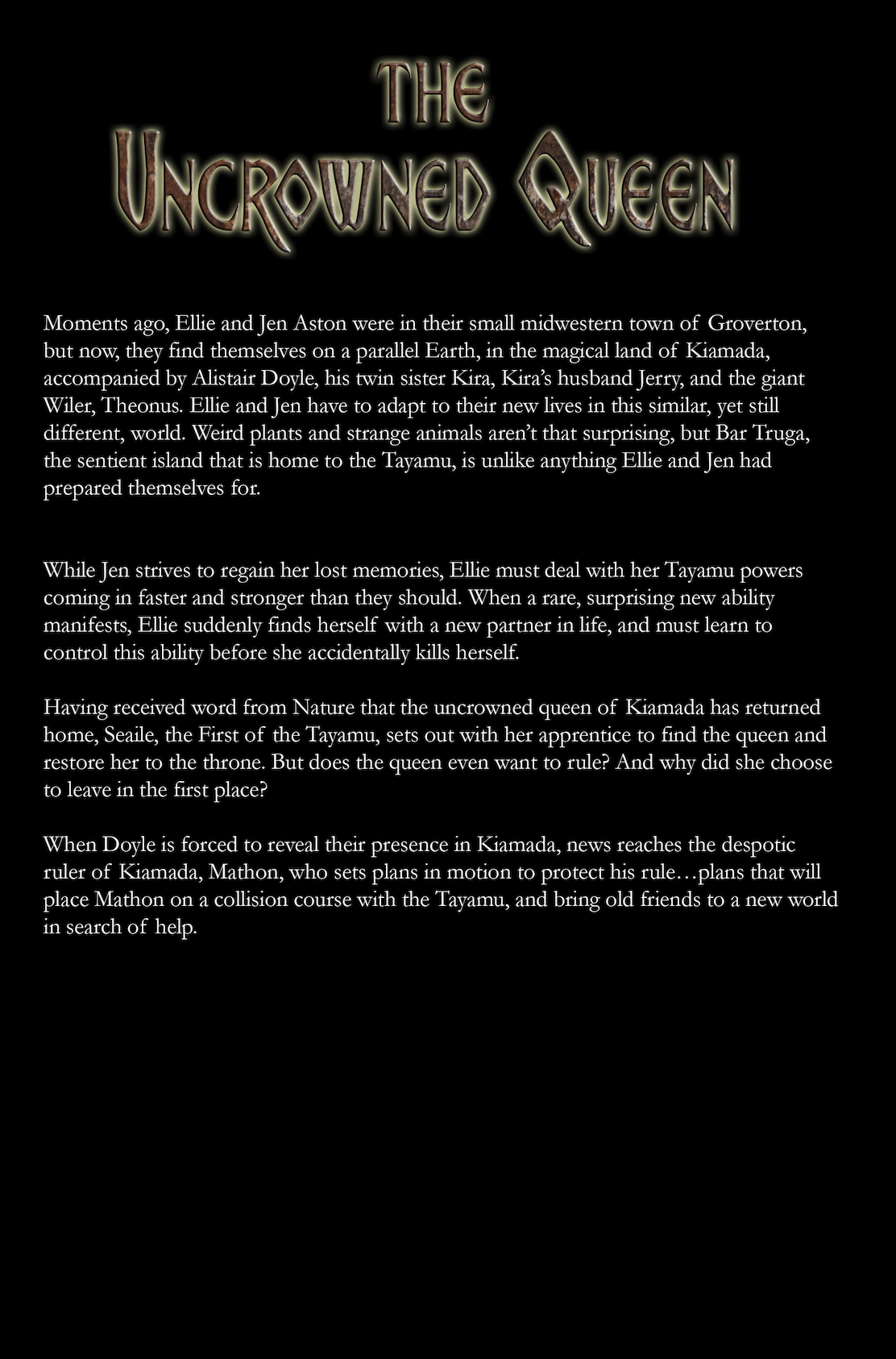 The Uncrowned Queen Back Cover.png