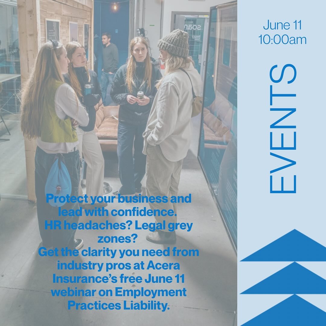 HR questions? Get expert answers for free! Join Acera Insurance&rsquo;s webinar June 11. 

Register at the link in bio👆

#soare #seatosky #buisness #HR #webinar #free