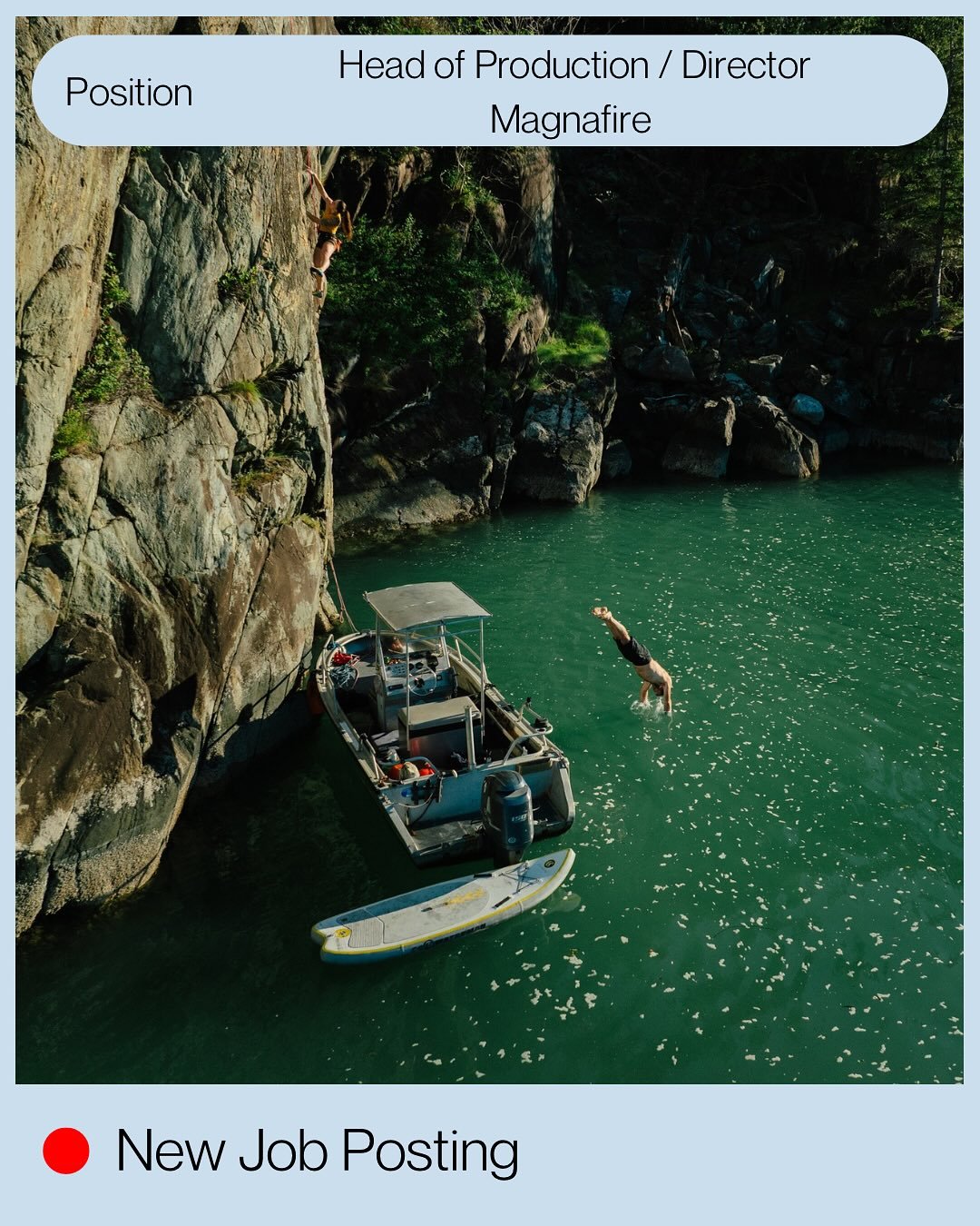 Magnafire is hiring a Head of Production / Director to lead bold, social-first video shoots for top outdoor and sport brands. 🎥✨

If you&rsquo;re a creative leader who can command a set, pitch winning concepts, and deliver high-impact content for Ti