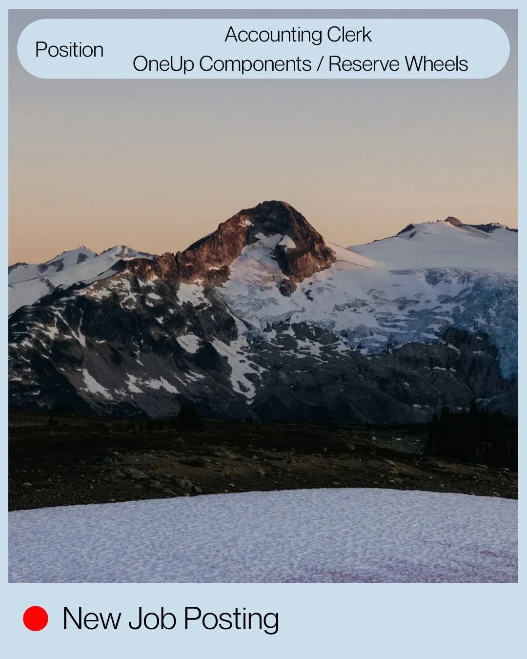 OneUp Components is hiring an Accounting Clerk in Squamish 🚲

Join the team behind OneUp Components and Reserve Wheels and help support the financial operations of a leading mountain bike brand.

💰 $55K&ndash;$70K | 📍 Squamish, BC | 💼 Full-Time

