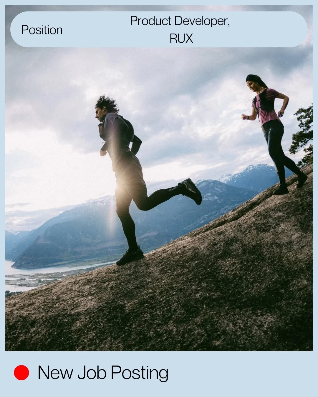 RUX is hiring a Product Developer in Squamish 🛠️

Own the full product lifecycle &mdash; from concept to production &mdash; and help build the future of modular outdoor gear systems.

💰 $75K&ndash;$95K + equity | 📍 Squamish, BC | 💼 Full-Time

App