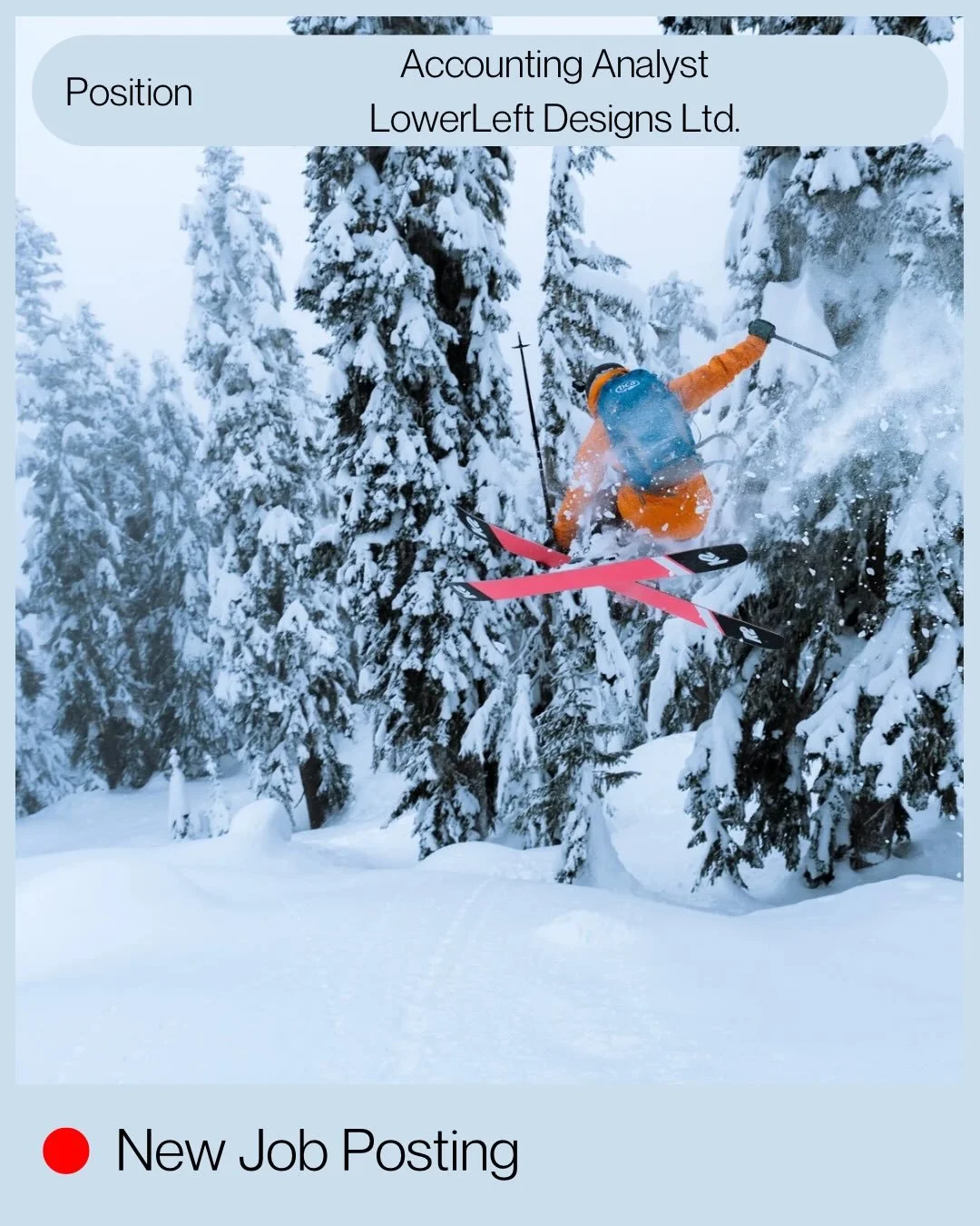 A great opportunity for someone looking to grow their accounting career within the outdoor industry 📊🏔️

LowerLeft Designs &mdash; home to gogglesoc and Phunkshun Wear &mdash; is hiring an Accounting Analyst in Squamish to support finance operation