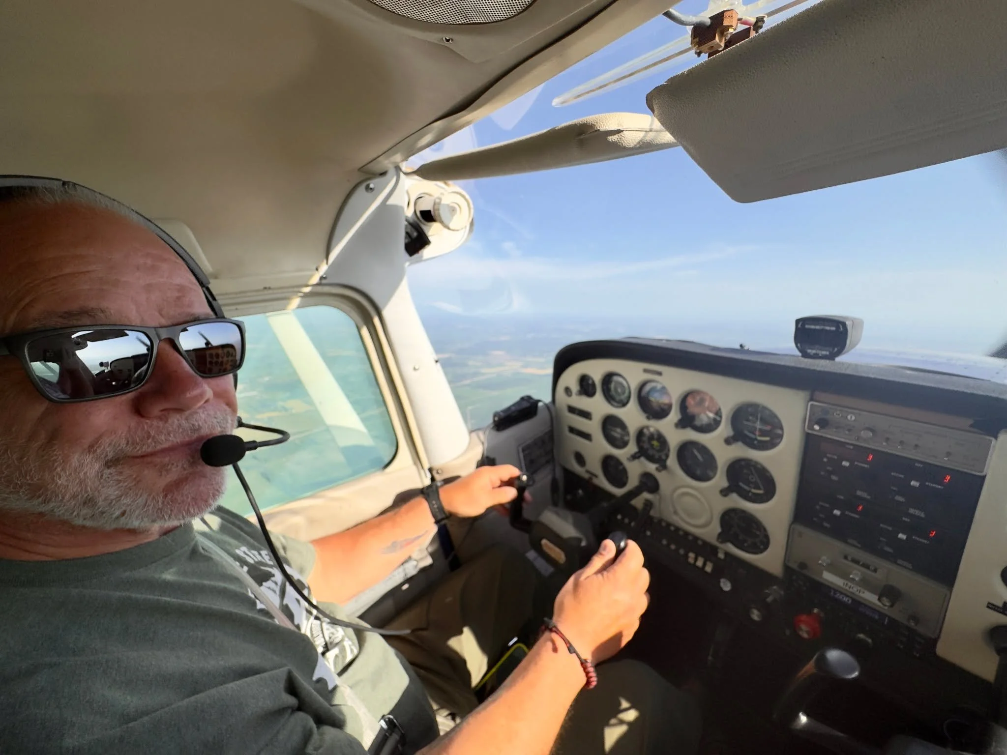 Some gifts create memories that last a lifetime. 

For Father's Day, Paul's son surprised him with a Discovery Flight Gift Certificate&mdash;something Paul had always wanted to do.

This week, he finally took to the skies! From seeing Mid-Michigan fr