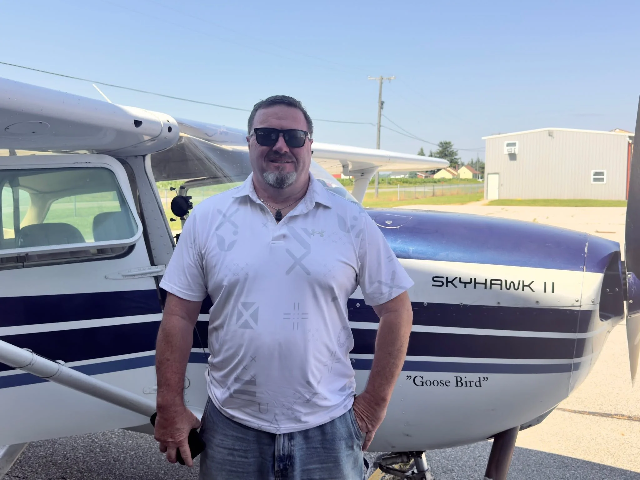 Some people have always dreamed of flying. Others decide it's finally time to see what all the excitement is about.

Paul, a local business owner, recently decided to give a Discovery Flight a try&mdash;and it didn't take long to catch the aviation b