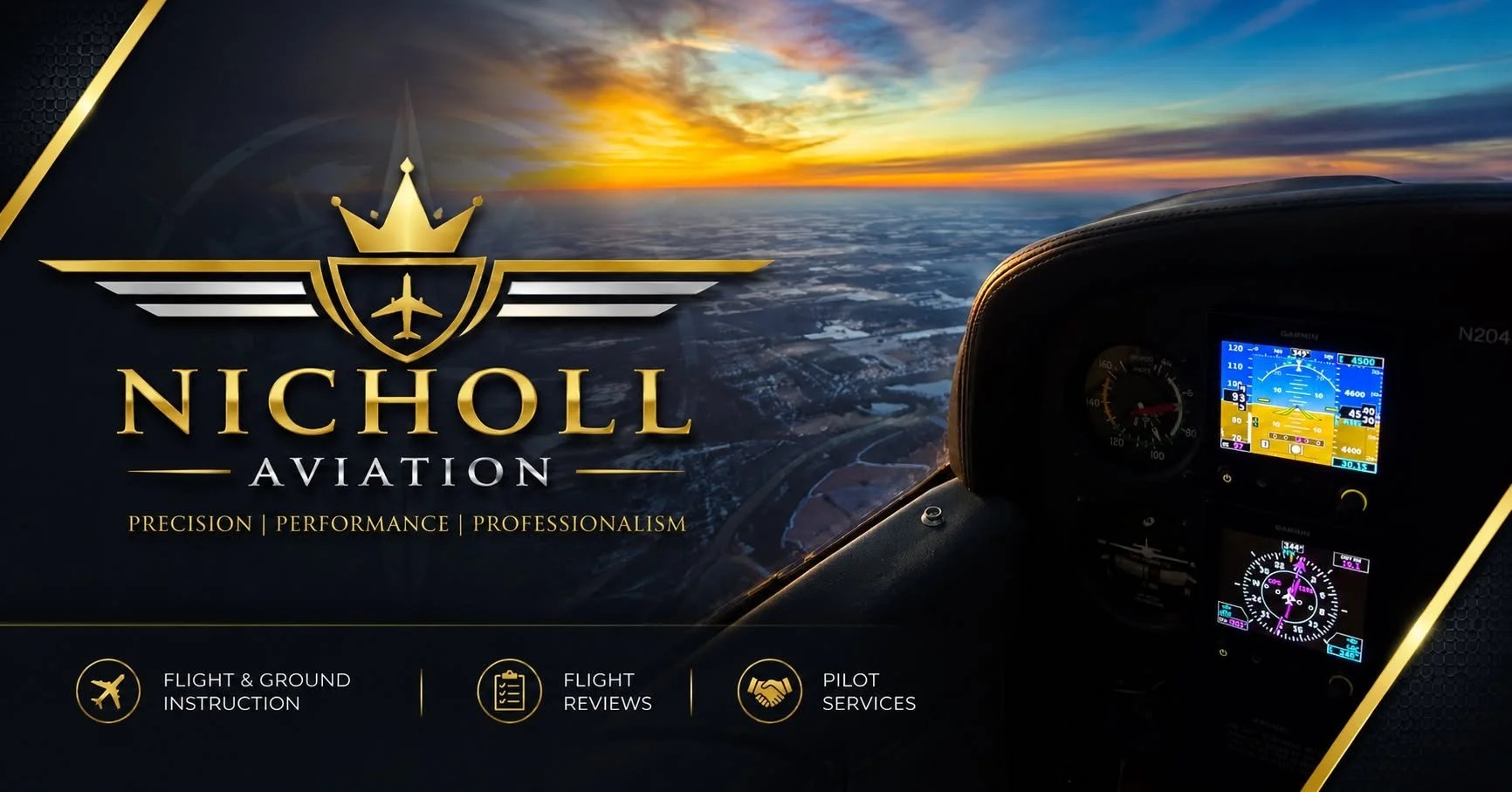 🎉 Enrollment is Now Open! ✈️

Ready to take the first step toward becoming a pilot?

Registration is now open for Nicholl Aviation's In-Person Private Pilot Ground School beginning October 1st!

Whether your goal is to fly for fun, travel on your ow