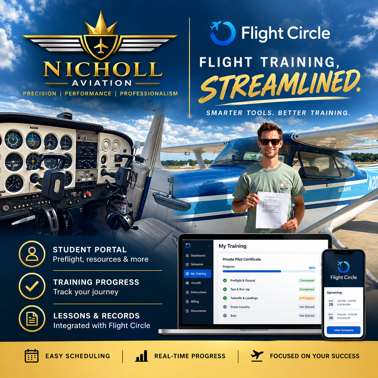 Flight Training, Streamlined: A Better Way to Learn to Fly