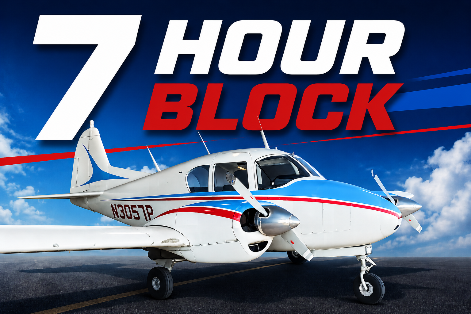 7 Hour Multi-Engine Time Block