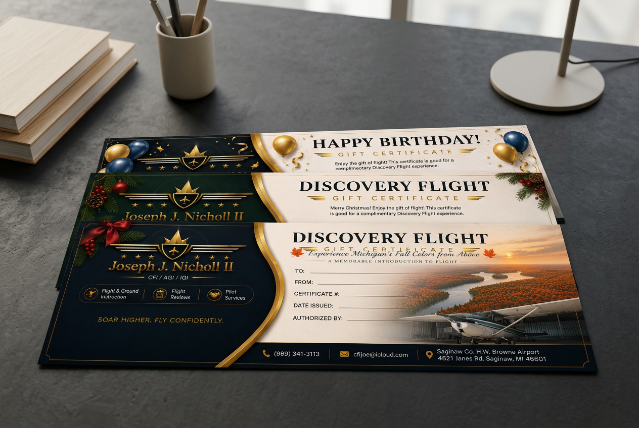 Discovery Flight Gift Certificate