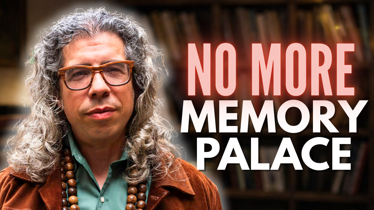 Thumbnail of Matthew Stillman of Stillman Says with the words "No More Memory Palace" in the picture