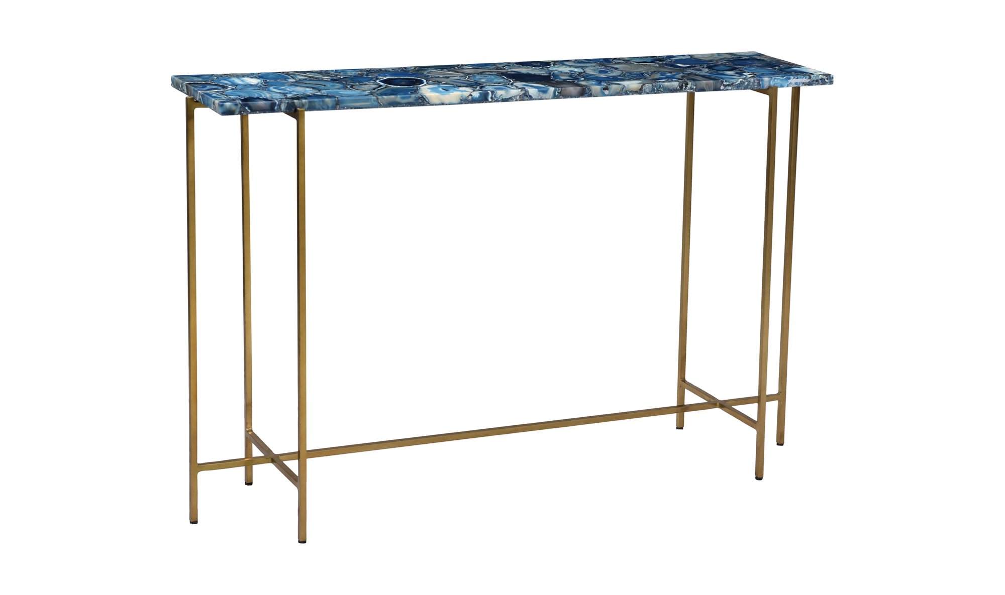 Blue Agate Console Table