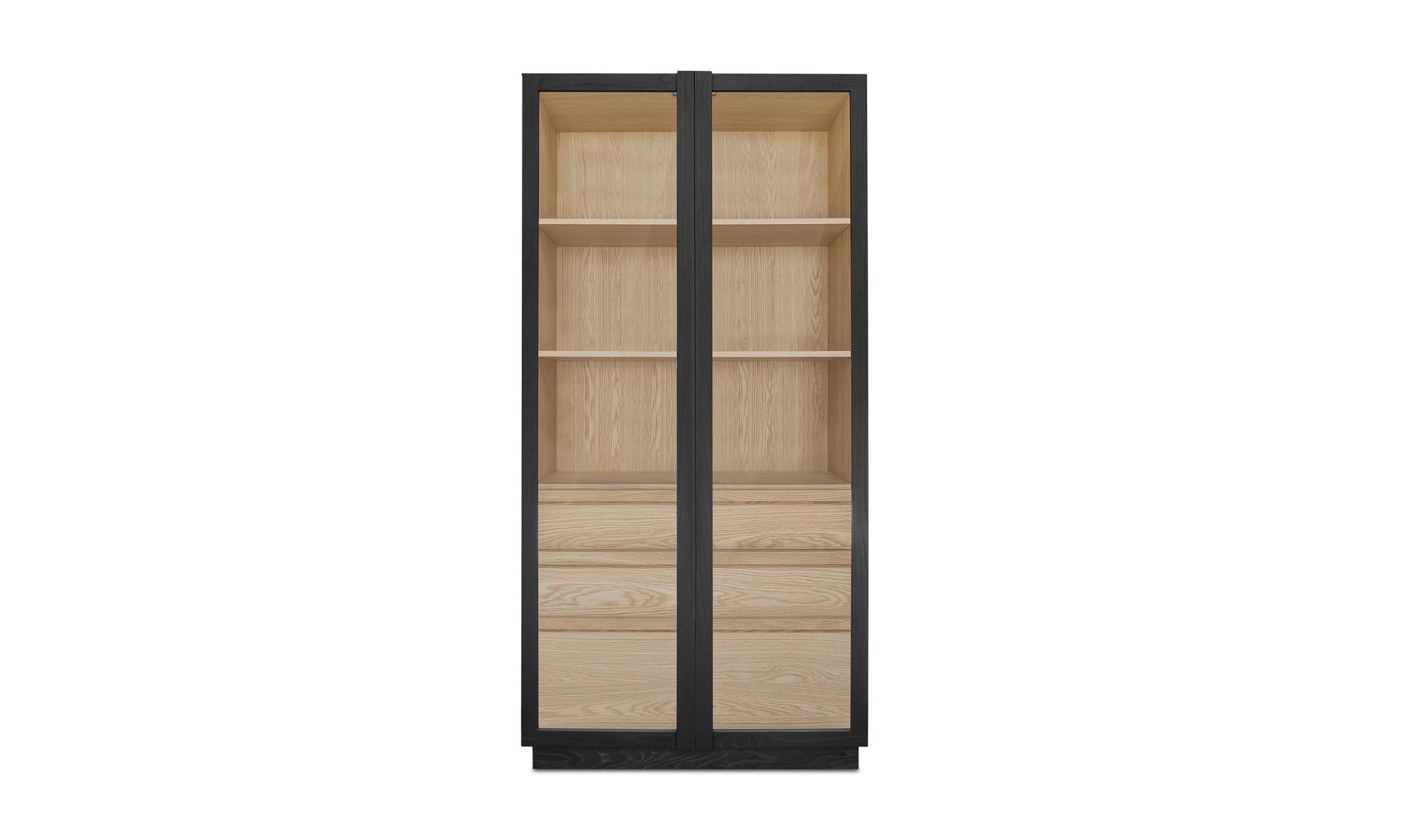 Charlotte Tall Cabinet Black