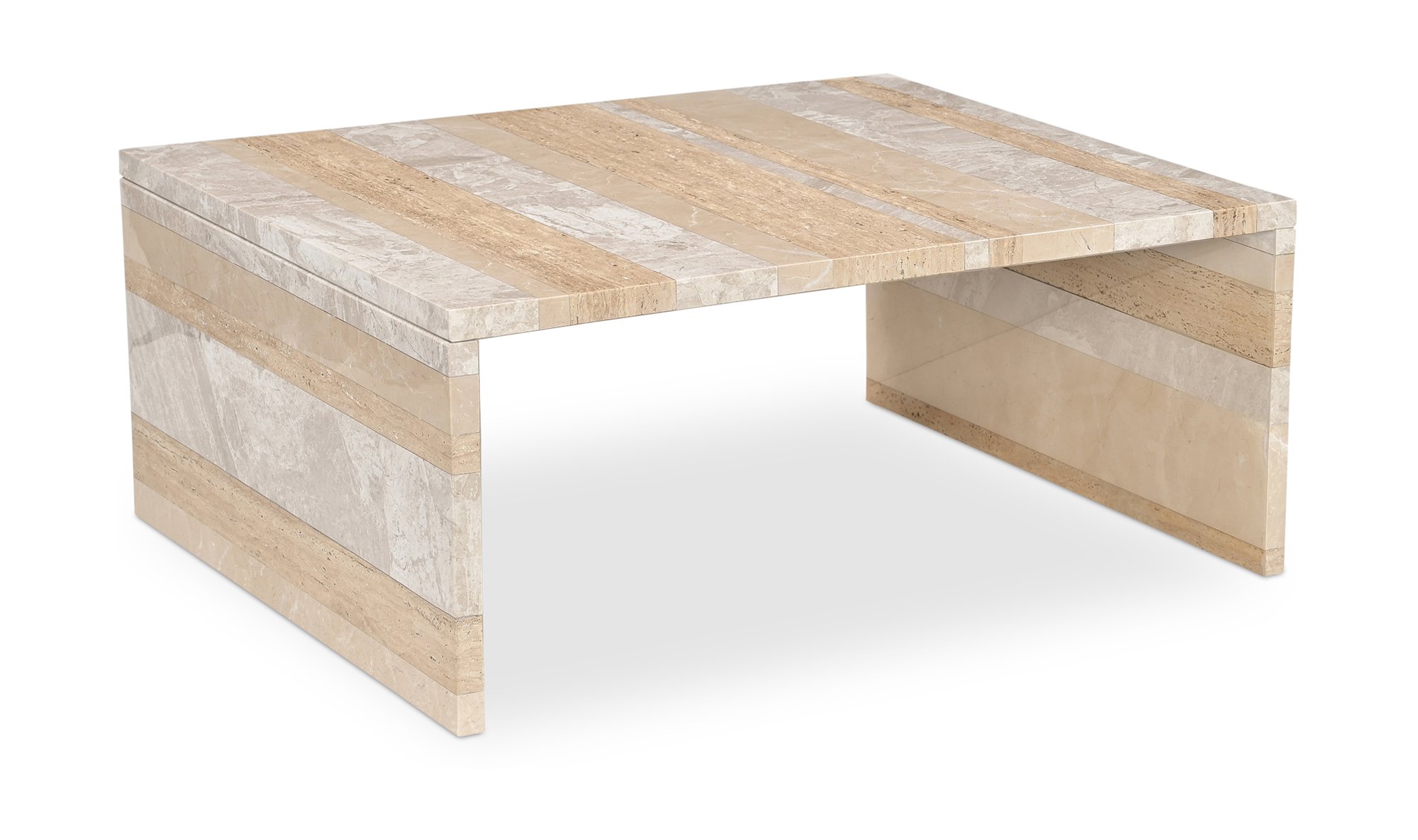 Rosa Coffee Table Multicolor Marble
