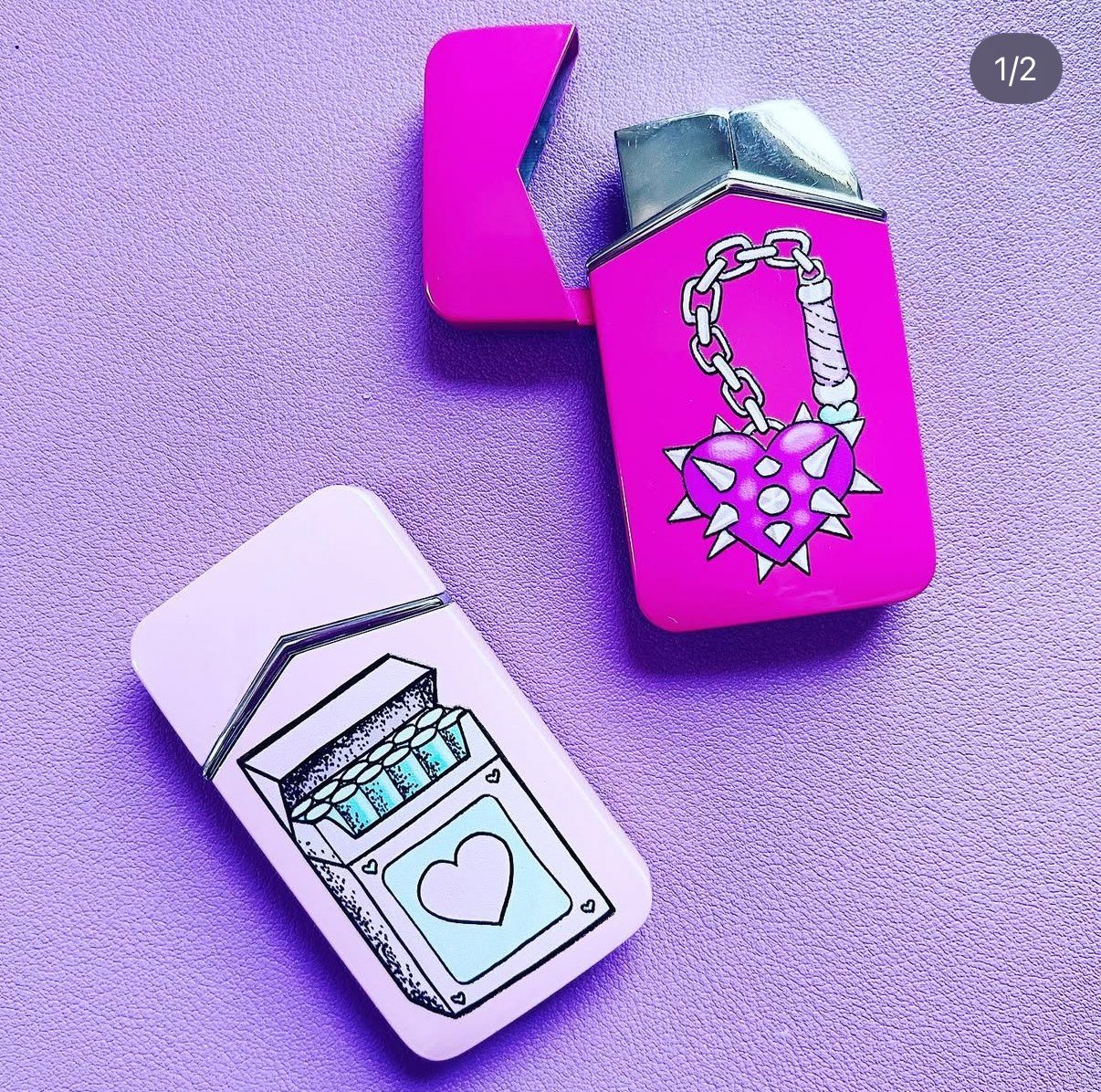Lighter - Light Pink - Smoke Pack