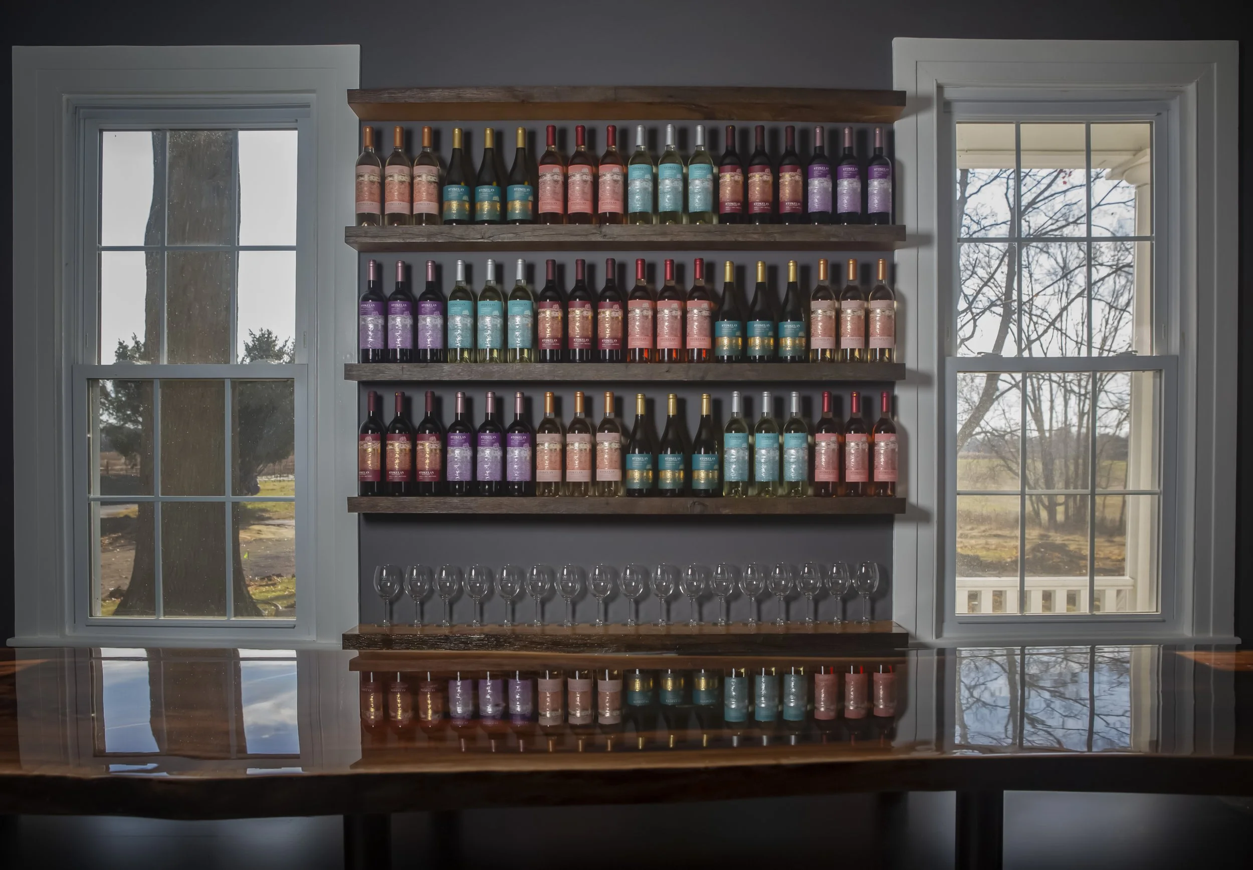 Shot on location at Stokelan Winery-Medford, NJ