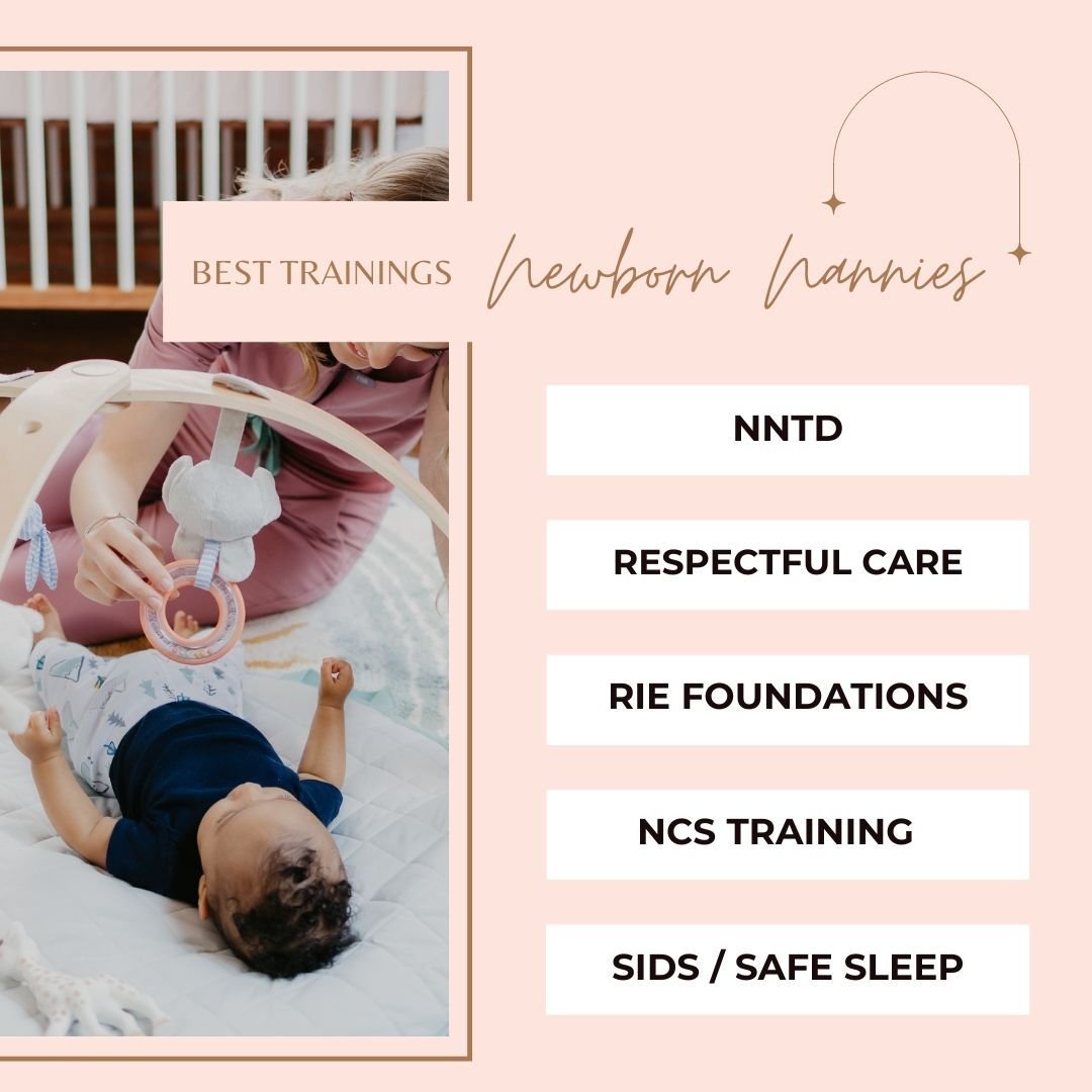 🌟 Best Newborn Nanny Training 🌟

We have some great team members and the cornerstone of our team and their experiences is professional development. 

Some of our favorite trainings. Check the tags for specific companies we like our team to train wi