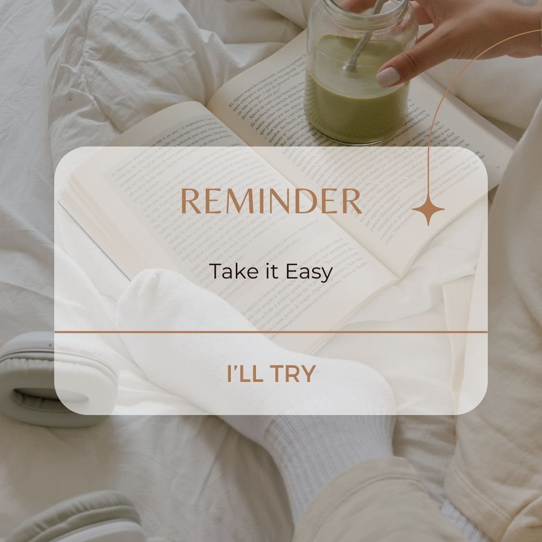 It's Monday... Does anyone actually take it easy? 

#MomTime
#RelaxingMoments
#NewMomCalm
#MomSelfCare
#MomMeTime
#MamaRelax
#MomChill
#MomTimeOut
#MommyZen
#NewMomSerenity
#MomBliss
#MomMindfulness
#MomSoothing
#NewMomEase
#MomUnwind
#MomLife
#Mothe