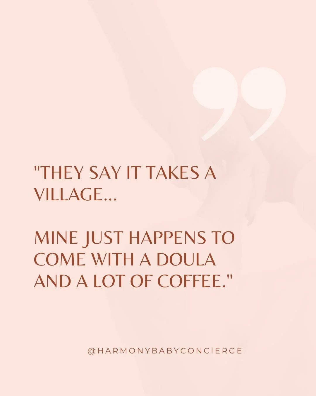 They say it takes a village, and sometimes that village comes with a doula who shows up with calm energy, baby soothing magic, and maybe even a gentle reminder to drink your coffee while it&rsquo;s still warm. ☕🤎 Postpartum life isn&rsquo;t easy, bu