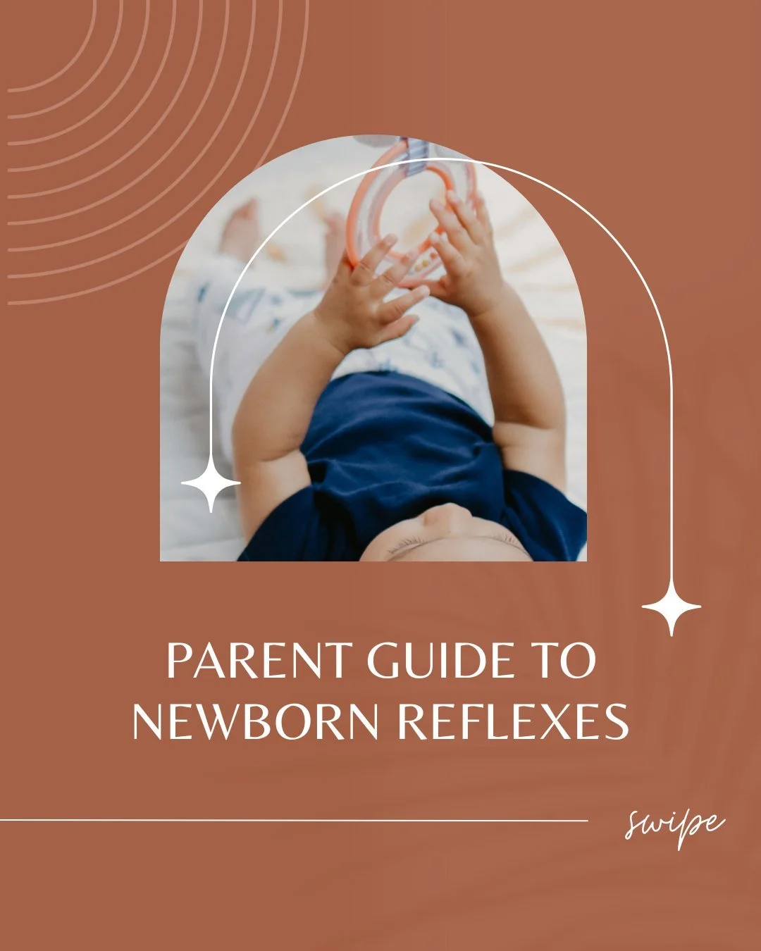 Those tiny twitches, squeezes, and startles aren&rsquo;t random &mdash; they&rsquo;re your baby&rsquo;s way of learning about the world 🤎 Each reflex, from that sweet hand grasp to the little &ldquo;fencing pose,&rdquo; plays a role in helping your 