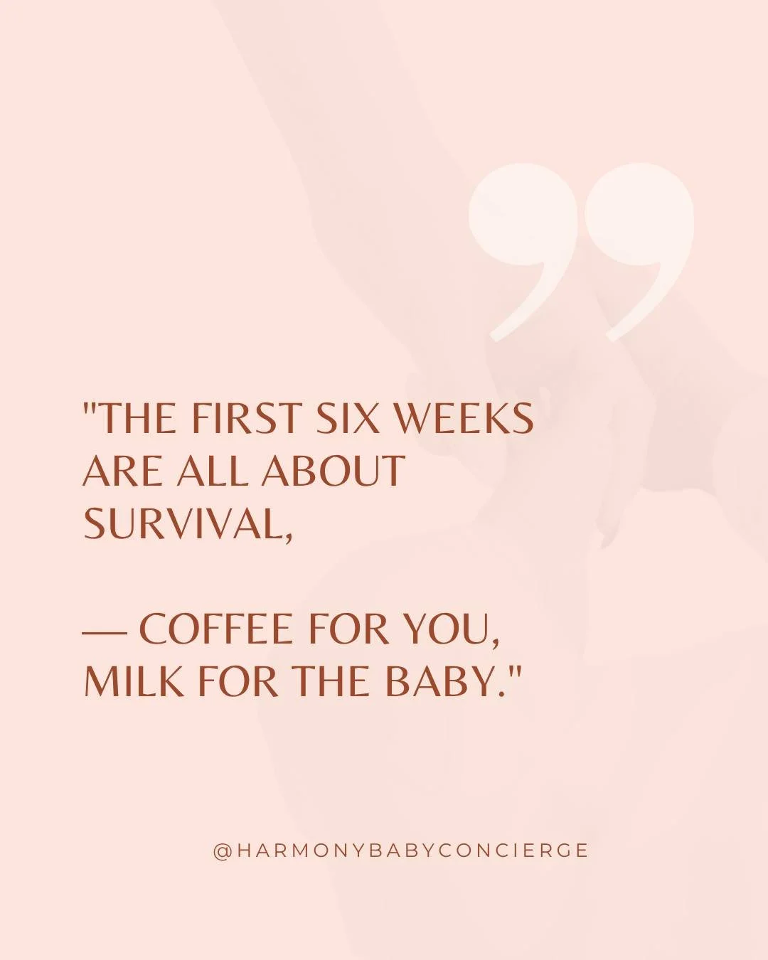 Because let&rsquo;s be honest &mdash; those early weeks are all about love, cuddles, and just keeping everyone fed (including yourself ☕👶). Here&rsquo;s to the sleepless nights, sweet baby snuggles, and the magic that happens in between 🤎 

#newmom