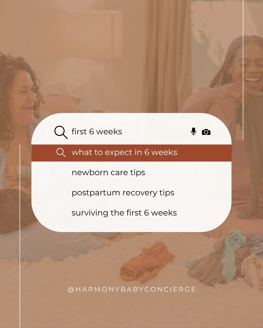 ✨ The first 6 weeks with your newborn are a beautiful blur &mdash; full of sweet snuggles, sleepless nights, and learning something new every day. Take it slow, give yourself grace, and remember: you and your baby are both growing together. 🤎 

#new