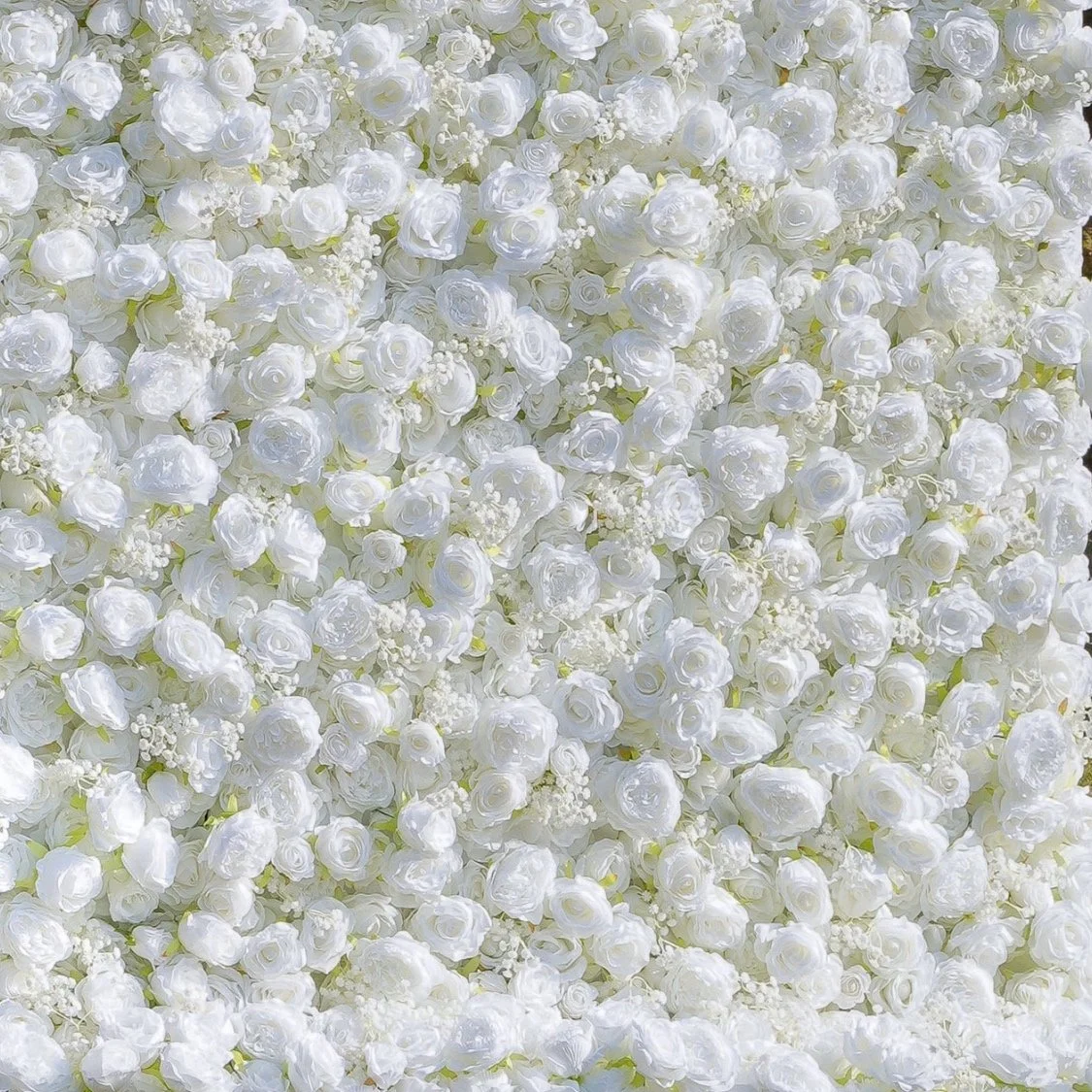 white flower wall weddings nyc nj