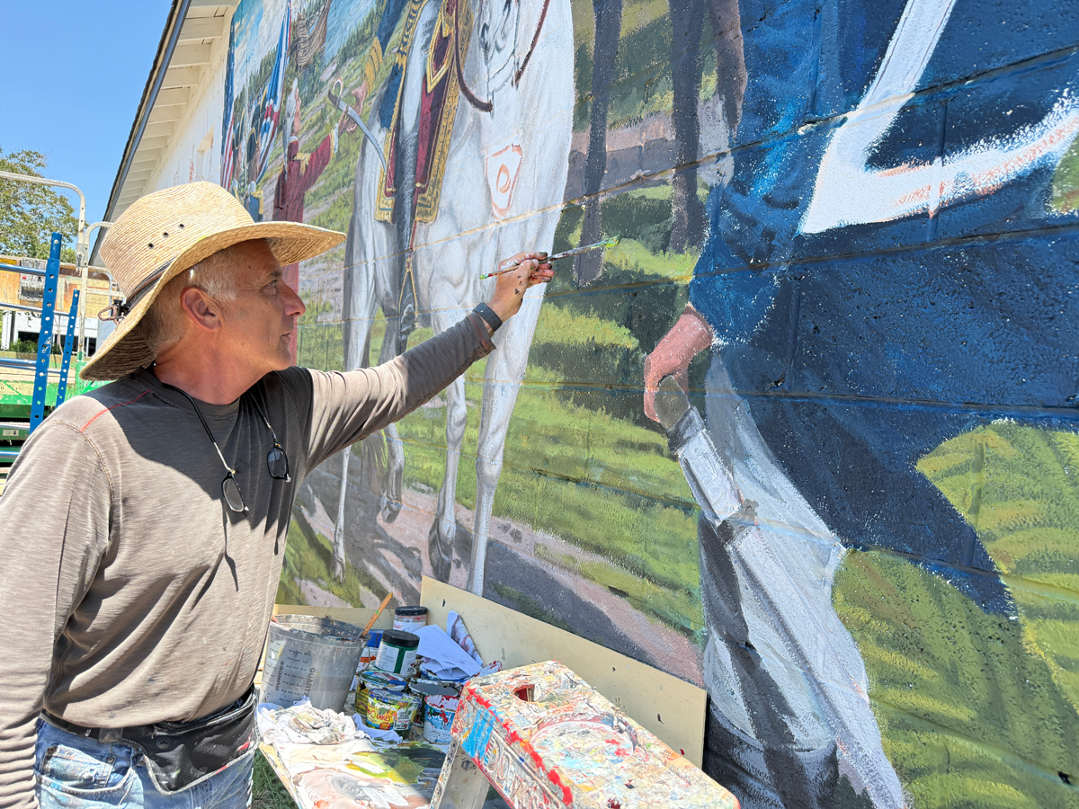 Artist Talk with Muralist Michael Rosato