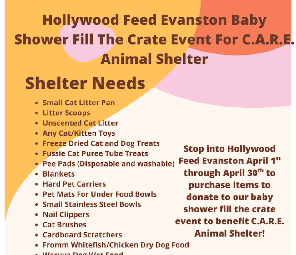 Baby Shower Fill The Crate Event at Hollywood Feed - Evanston