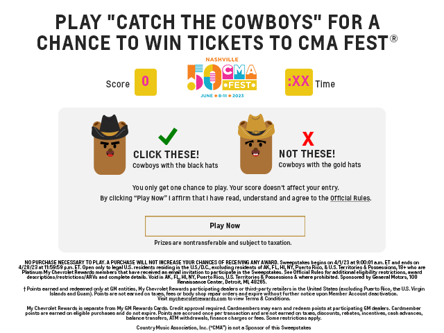 Digital Platinum Experiences Reward Game