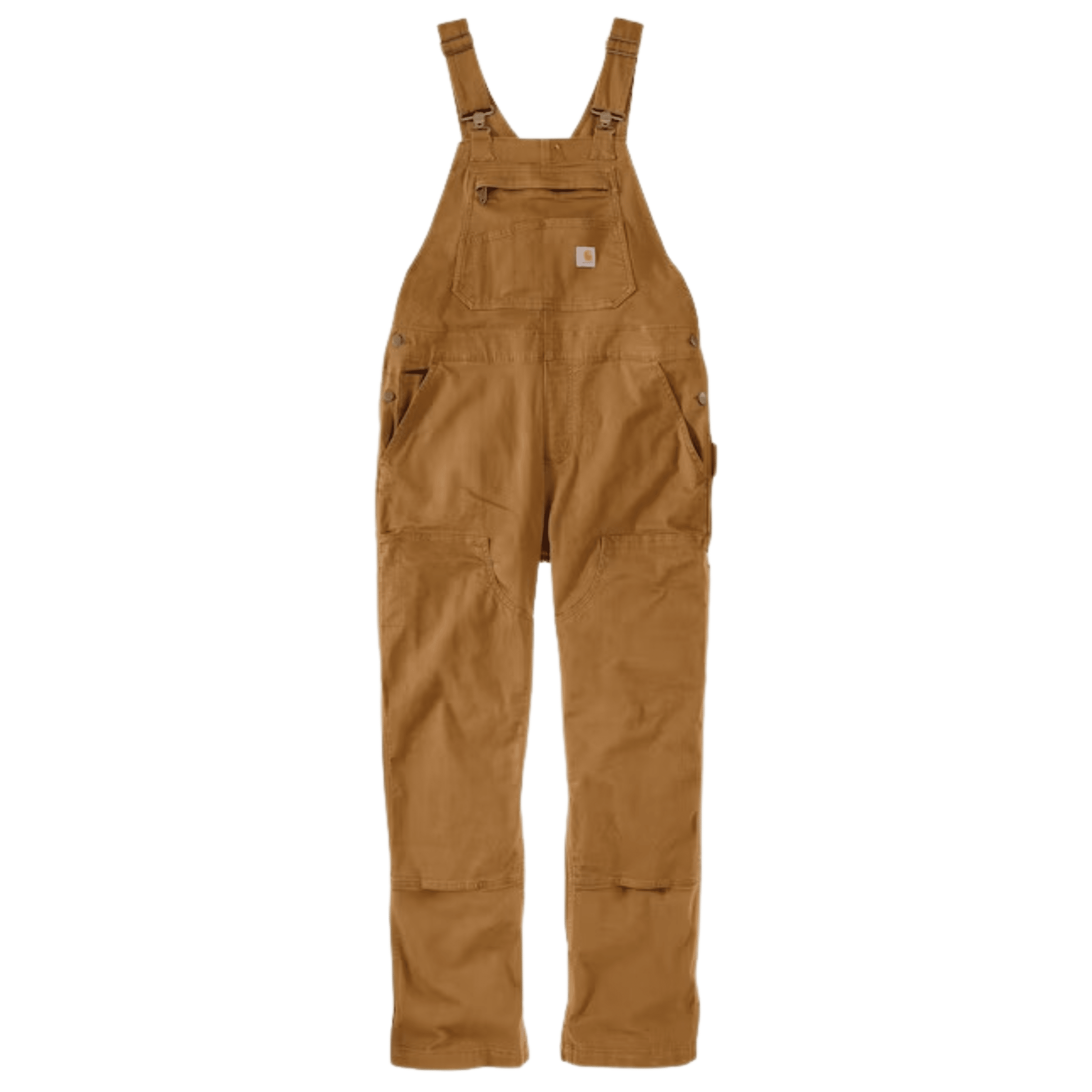 Straight Fit, Duck Double Bib Overalls