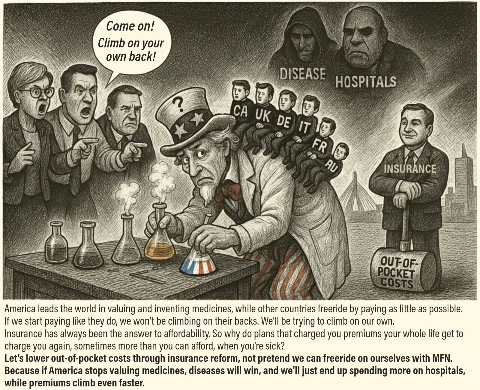 The Global Free-Ride