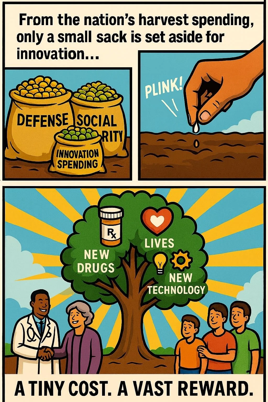 Tiny Cost, Vast Reward