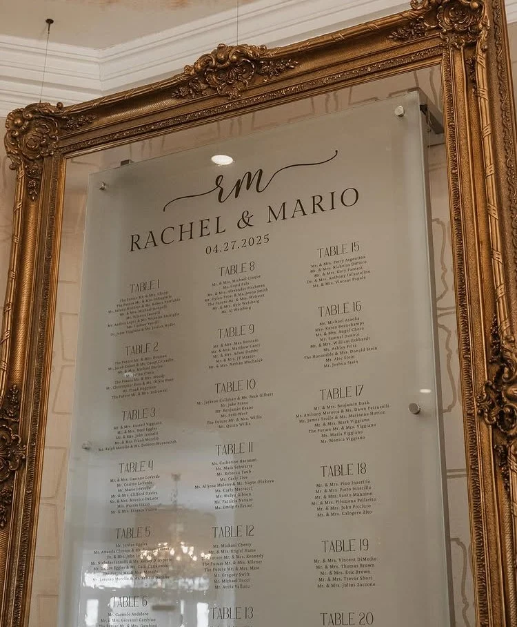 Water Works seating chart, $375