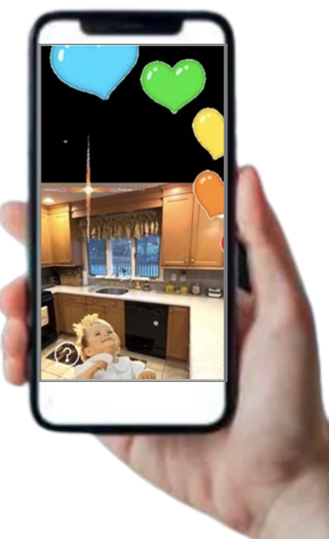phone in hand kitchen baby crown.png