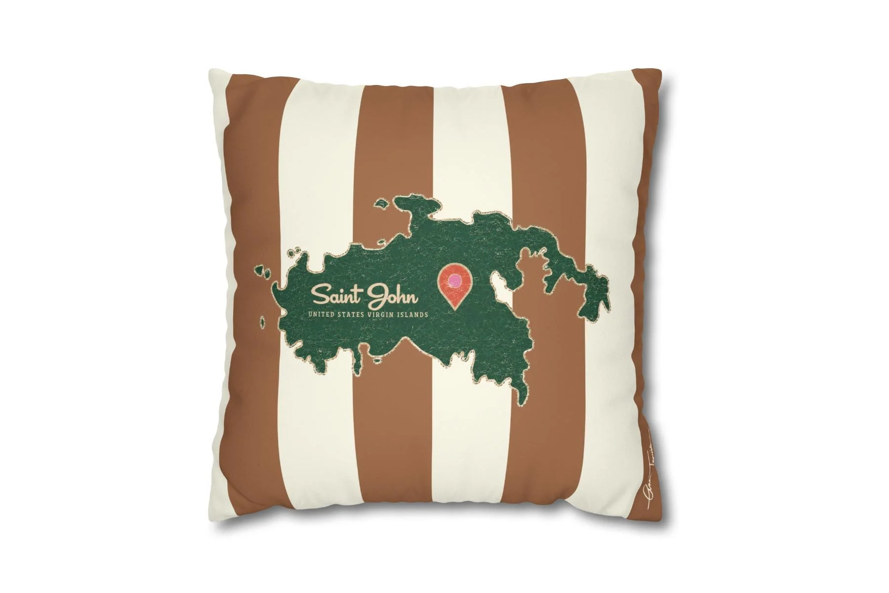 AT_STJ_Pillow_BronzeRainforestResortStripe_GoodEvening_18x18-Front.jpg