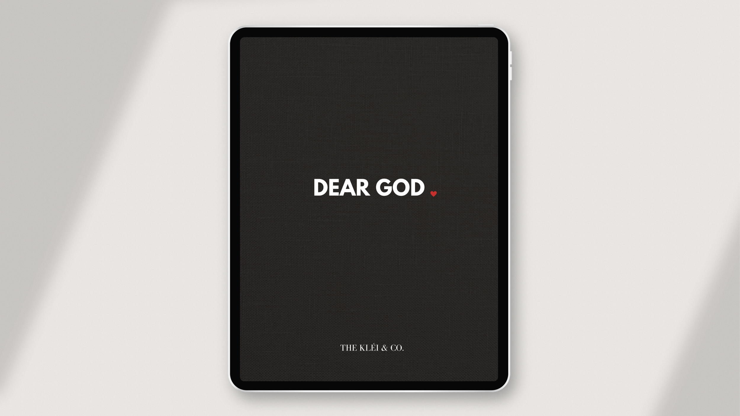 "Dear God" Prayer Journal