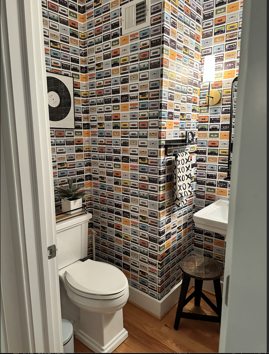 AFTER (the homeowner is a big music guy)