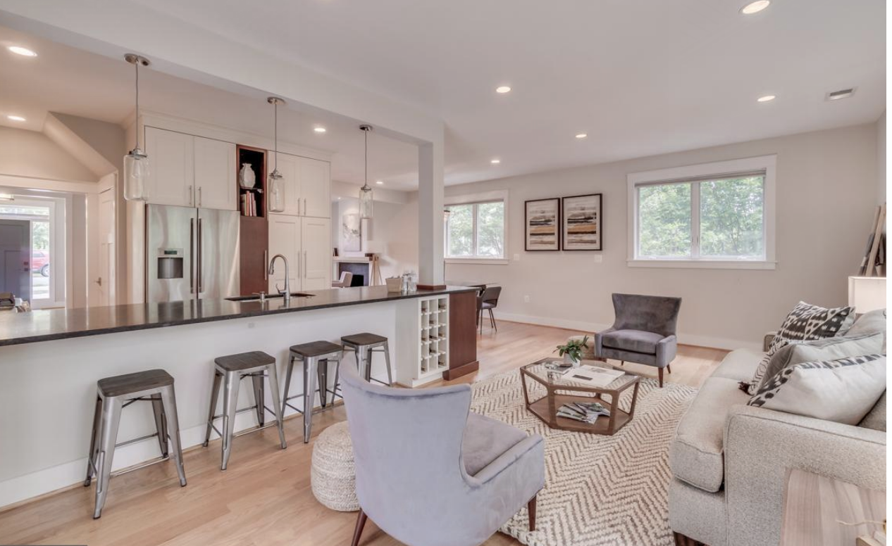 BEFORE: staged to sell